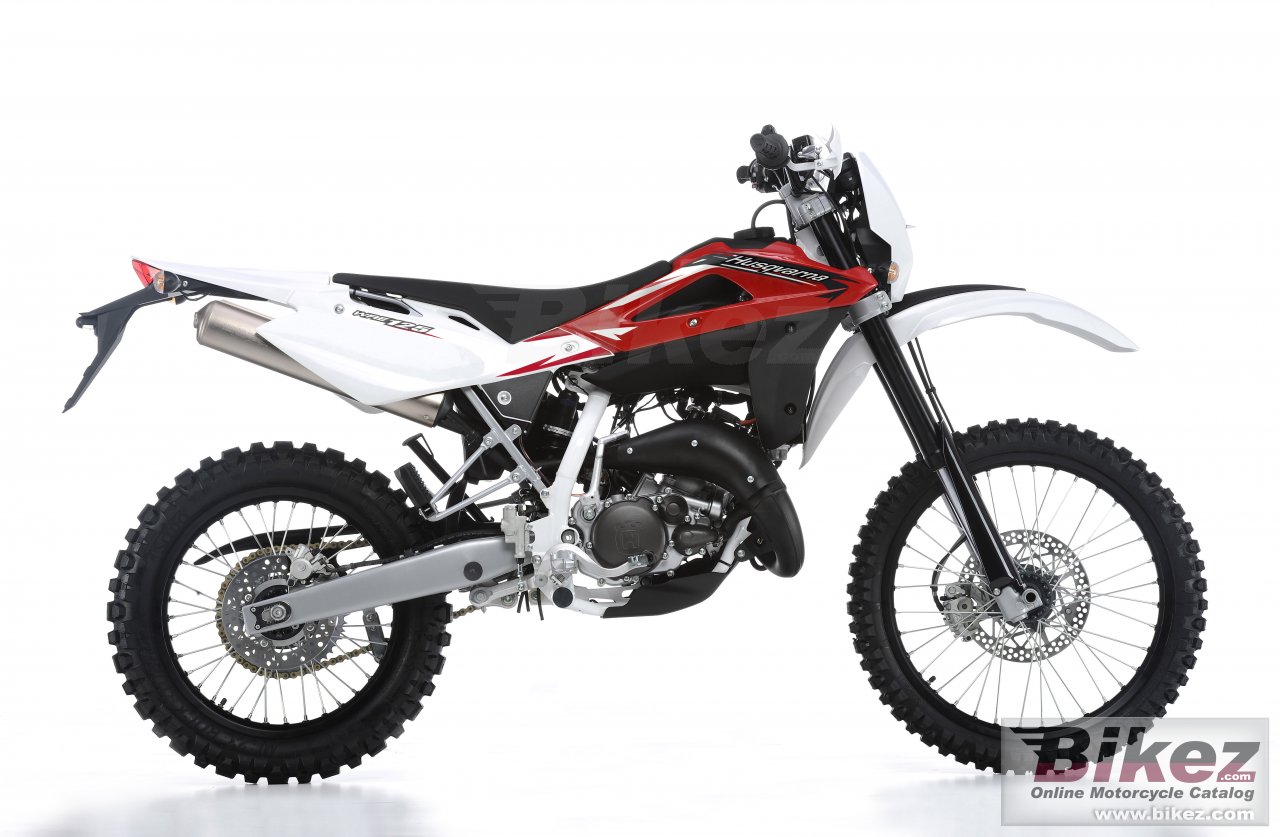 Big Husqvarna wre125 picture and wallpaper from Bikez.com